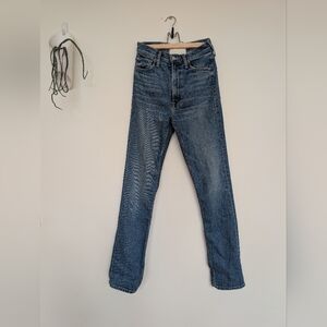 MOTHER  High Waisted Rider Skimp Jeans